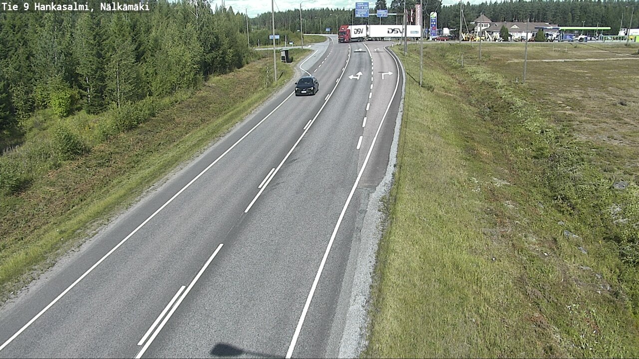 Kelikamerat Kuva Tie 9 Hankasalmi, Nälkämäki, Hankasalmi, Keski-Suomi