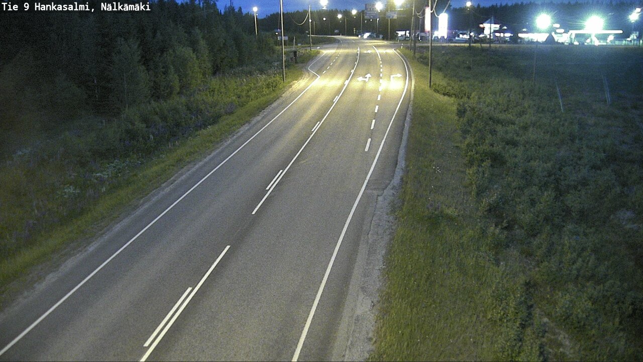Kelikamerat Kuva Tie 9 Hankasalmi, Nälkämäki, Hankasalmi, Keski-Suomi