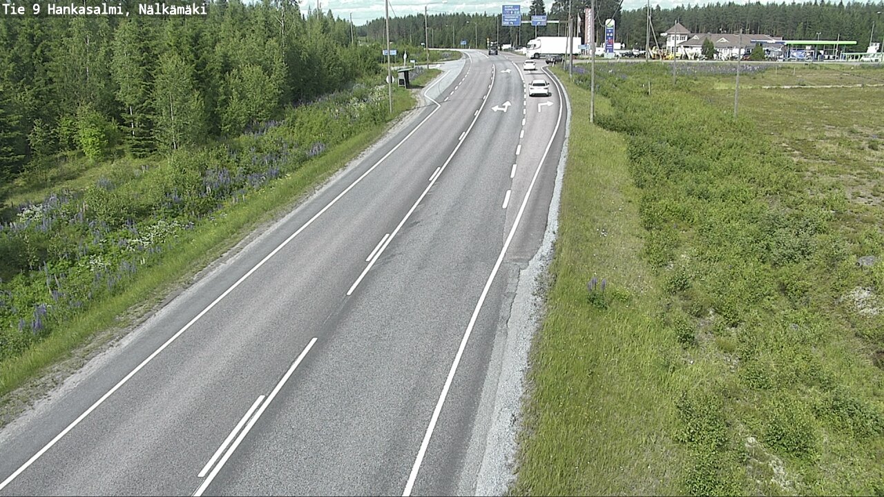 Kelikamerat Kuva Tie 9 Hankasalmi, Nälkämäki, Hankasalmi, Keski-Suomi