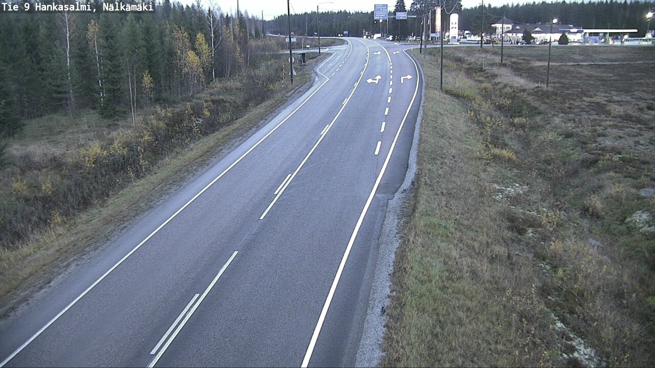 Kelikamerat Kuva Tie 9 Hankasalmi, Nälkämäki, Hankasalmi, Keski-Suomi