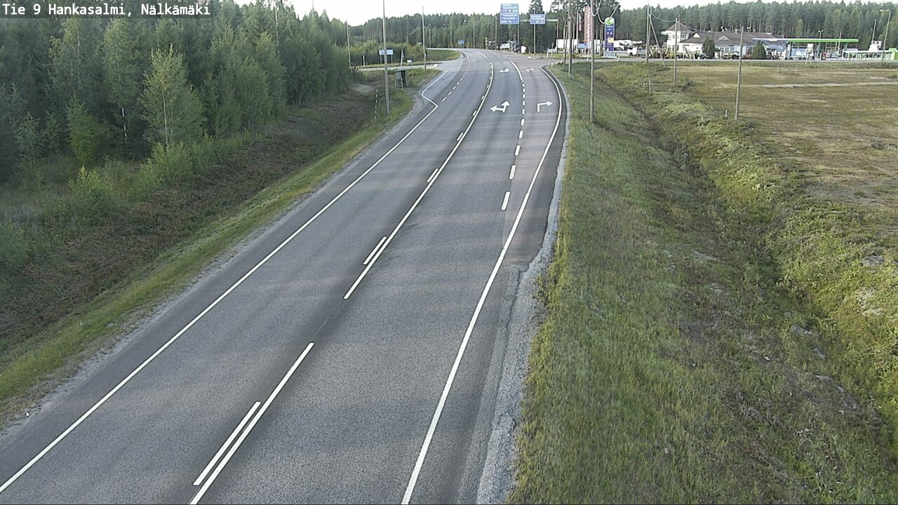 Kelikamerat Kuva Tie 9 Hankasalmi, Nälkämäki, Hankasalmi, Keski-Suomi
