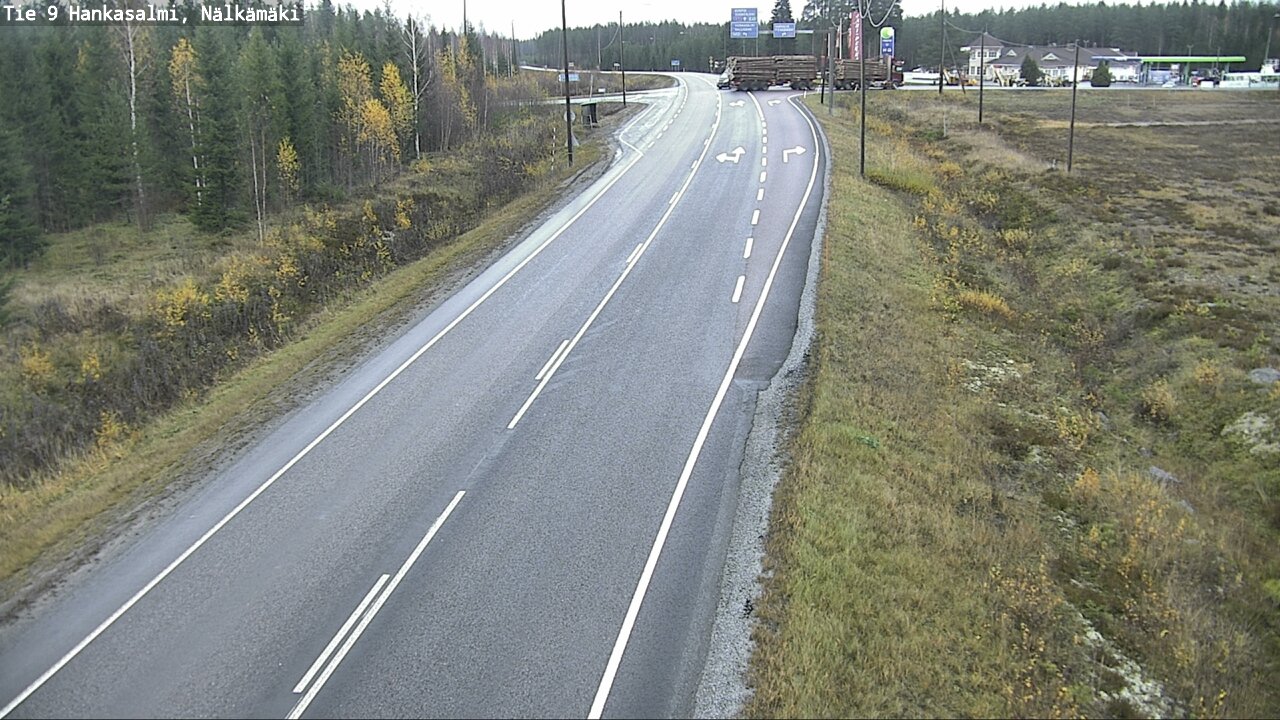 Kelikamerat Kuva Tie 9 Hankasalmi, Nälkämäki, Hankasalmi, Keski-Suomi