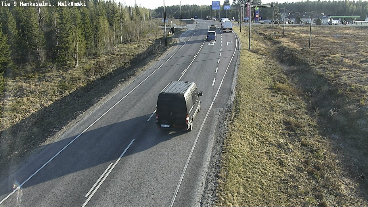 Kelikamerat Kuva Tie 9 Hankasalmi, Nälkämäki, Hankasalmi, Keski-Suomi