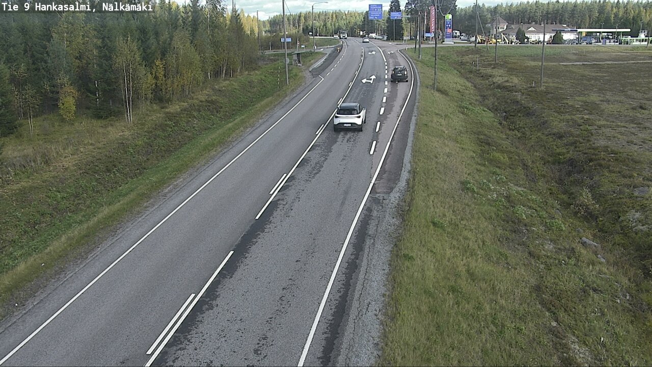 Kelikamerat Kuva Tie 9 Hankasalmi, Nälkämäki, Hankasalmi, Keski-Suomi