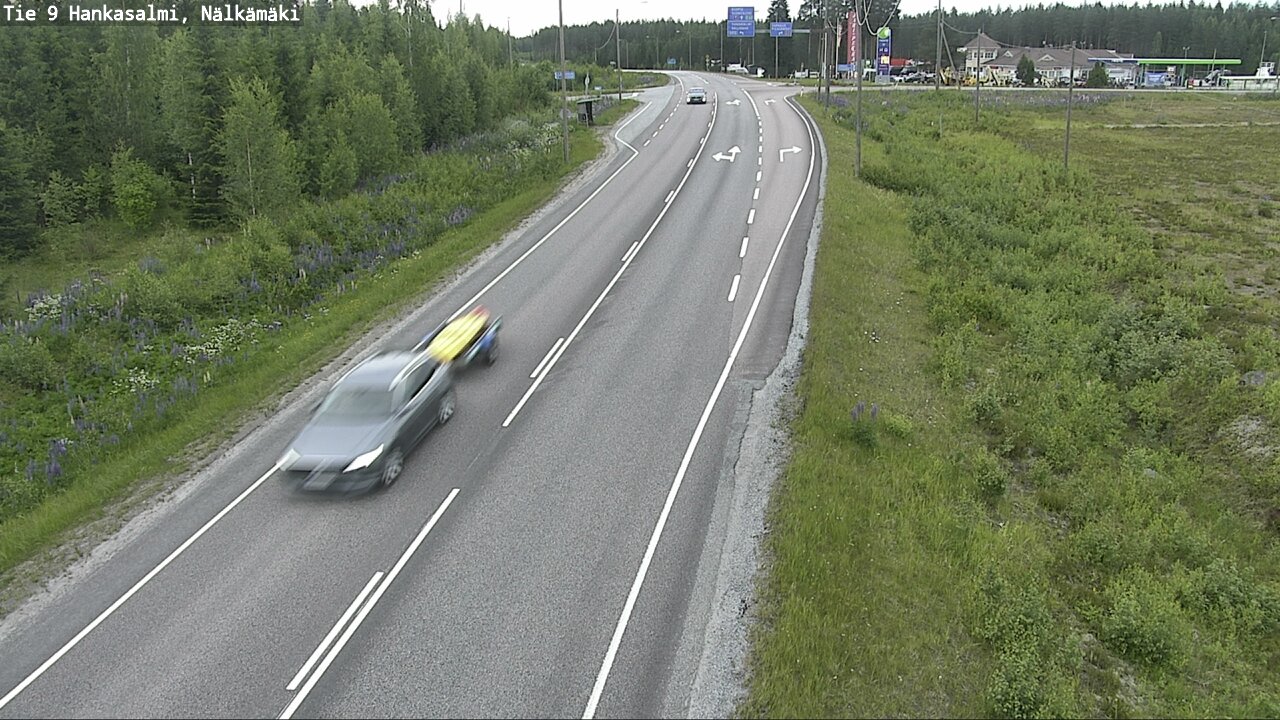 Kelikamerat Kuva Tie 9 Hankasalmi, Nälkämäki, Hankasalmi, Keski-Suomi
