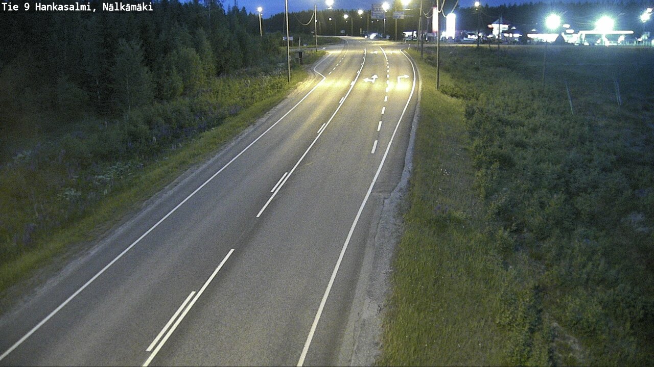 Kelikamerat Kuva Tie 9 Hankasalmi, Nälkämäki, Hankasalmi, Keski-Suomi