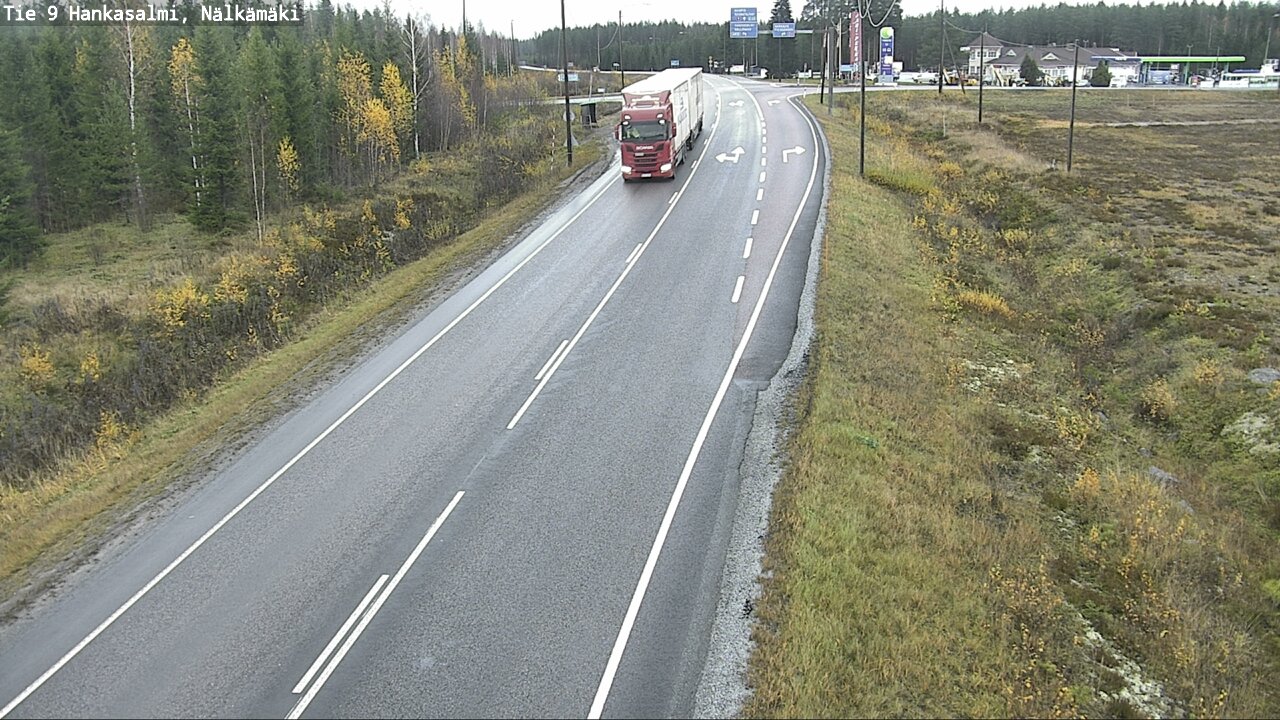 Kelikamerat Kuva Tie 9 Hankasalmi, Nälkämäki, Hankasalmi, Keski-Suomi