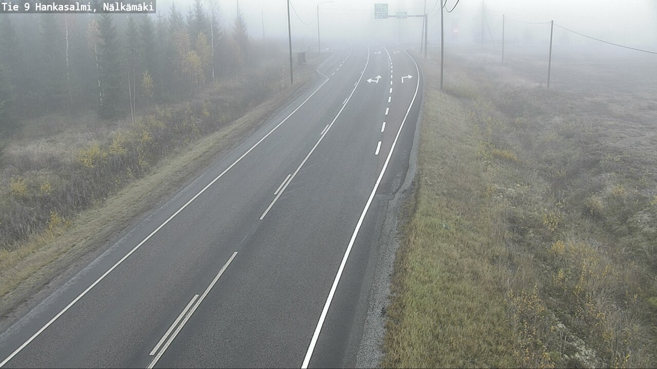 Kelikamerat Kuva Tie 9 Hankasalmi, Nälkämäki, Hankasalmi, Keski-Suomi