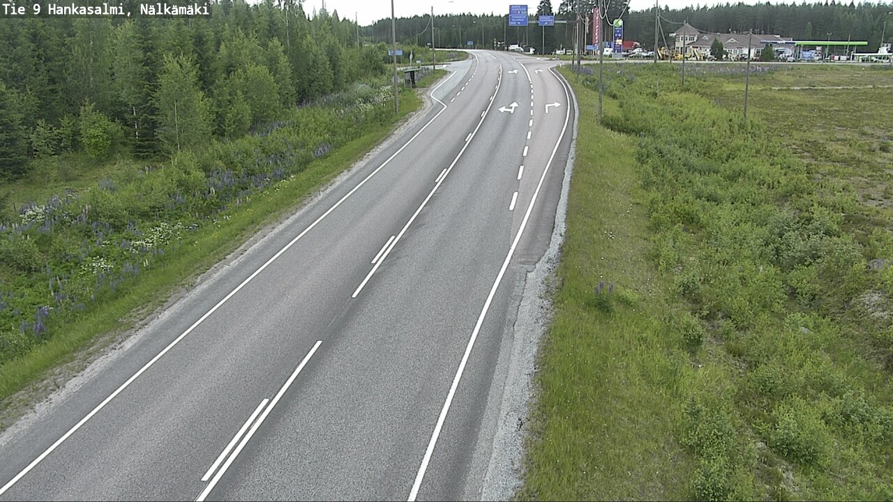 Kelikamerat Kuva Tie 9 Hankasalmi, Nälkämäki, Hankasalmi, Keski-Suomi