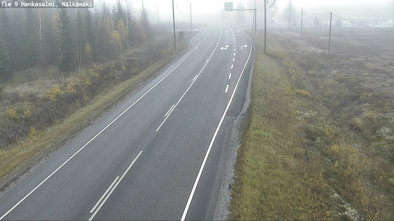 Kelikamerat Kuva Tie 9 Hankasalmi, Nälkämäki, Hankasalmi, Keski-Suomi