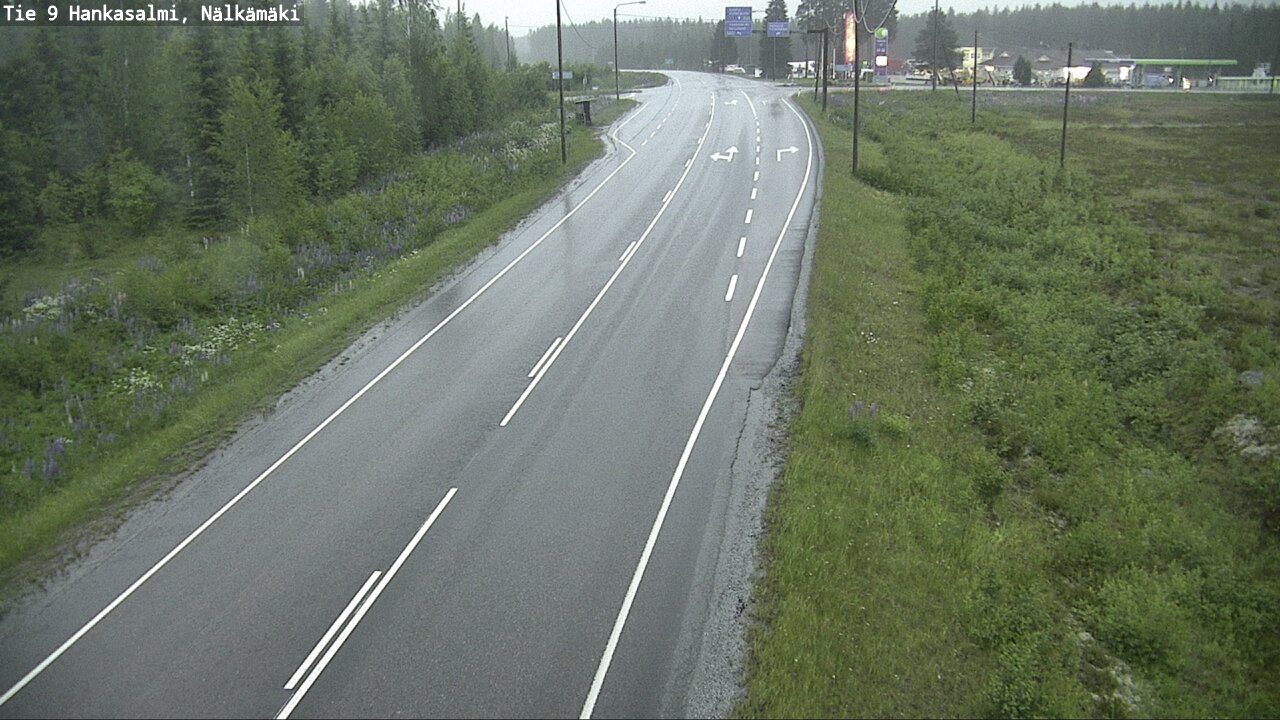 Kelikamerat Kuva Tie 9 Hankasalmi, Nälkämäki, Hankasalmi, Keski-Suomi