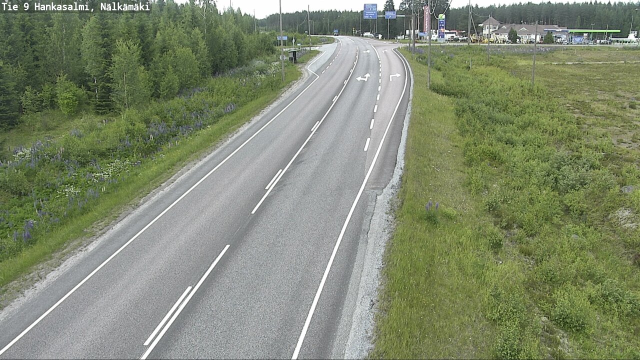 Kelikamerat Kuva Tie 9 Hankasalmi, Nälkämäki, Hankasalmi, Keski-Suomi