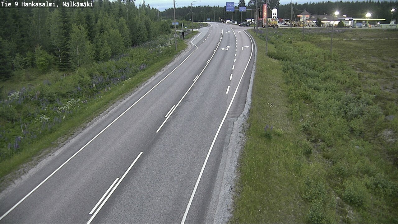 Kelikamerat Kuva Tie 9 Hankasalmi, Nälkämäki, Hankasalmi, Keski-Suomi