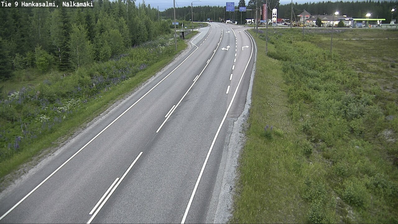 Kelikamerat Kuva Tie 9 Hankasalmi, Nälkämäki, Hankasalmi, Keski-Suomi