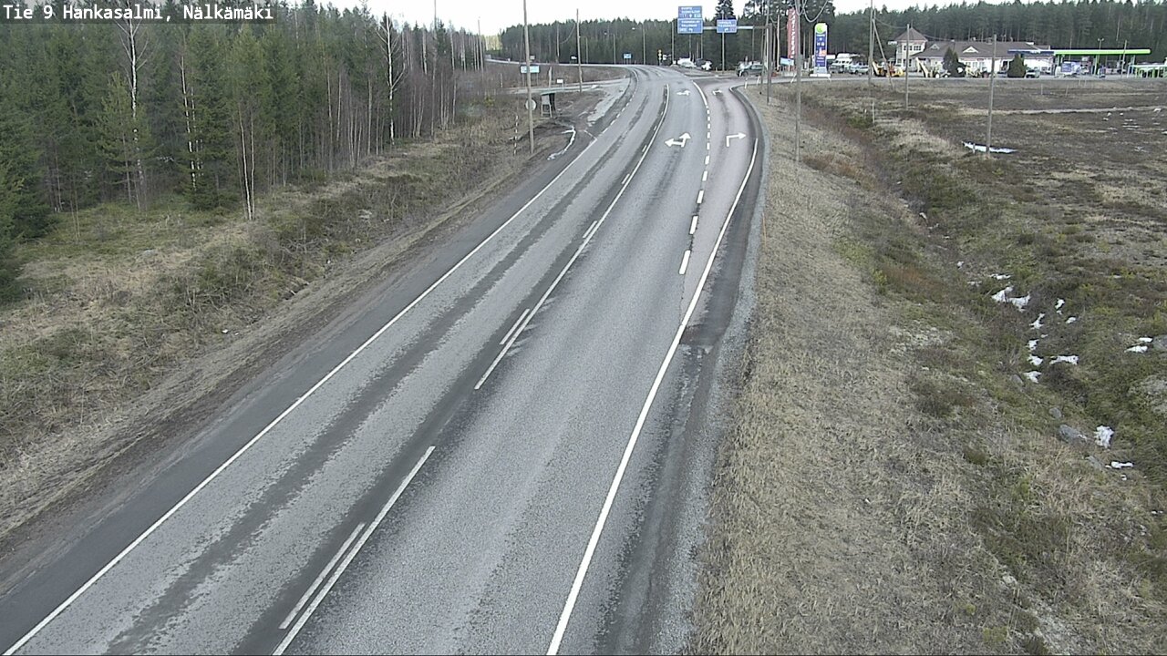 Kelikamerat Kuva Tie 9 Hankasalmi, Nälkämäki, Hankasalmi, Keski-Suomi