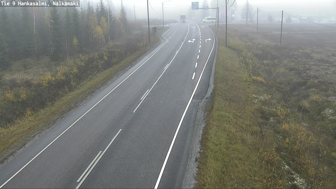 Kelikamerat Kuva Tie 9 Hankasalmi, Nälkämäki, Hankasalmi, Keski-Suomi