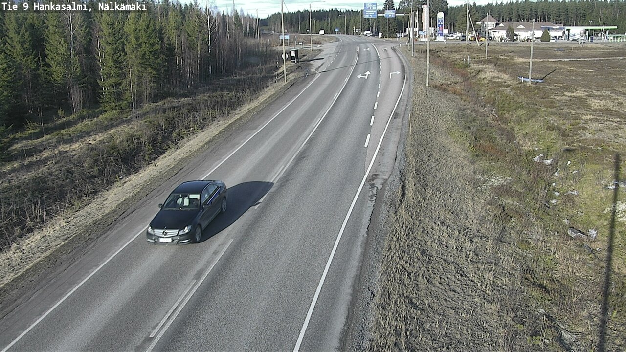 Kelikamerat Kuva Tie 9 Hankasalmi, Nälkämäki, Hankasalmi, Keski-Suomi