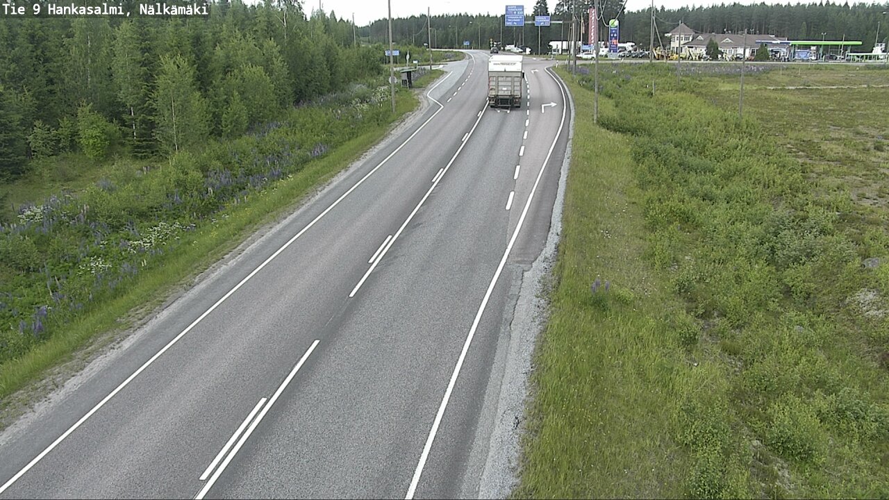 Kelikamerat Kuva Tie 9 Hankasalmi, Nälkämäki, Hankasalmi, Keski-Suomi