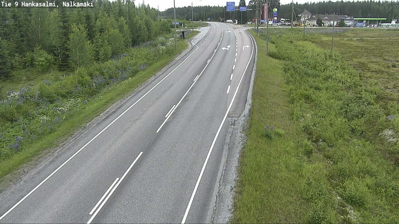 Kelikamerat Kuva Tie 9 Hankasalmi, Nälkämäki, Hankasalmi, Keski-Suomi