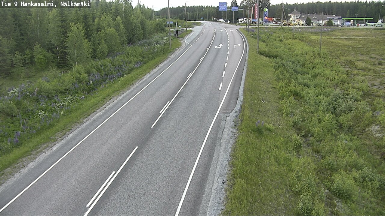 Kelikamerat Kuva Tie 9 Hankasalmi, Nälkämäki, Hankasalmi, Keski-Suomi