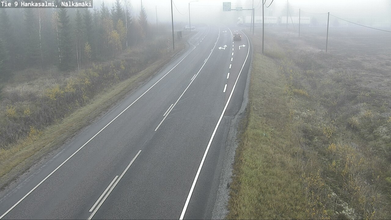 Kelikamerat Kuva Tie 9 Hankasalmi, Nälkämäki, Hankasalmi, Keski-Suomi