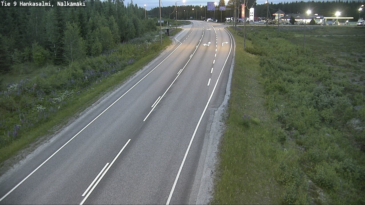 Kelikamerat Kuva Tie 9 Hankasalmi, Nälkämäki, Hankasalmi, Keski-Suomi