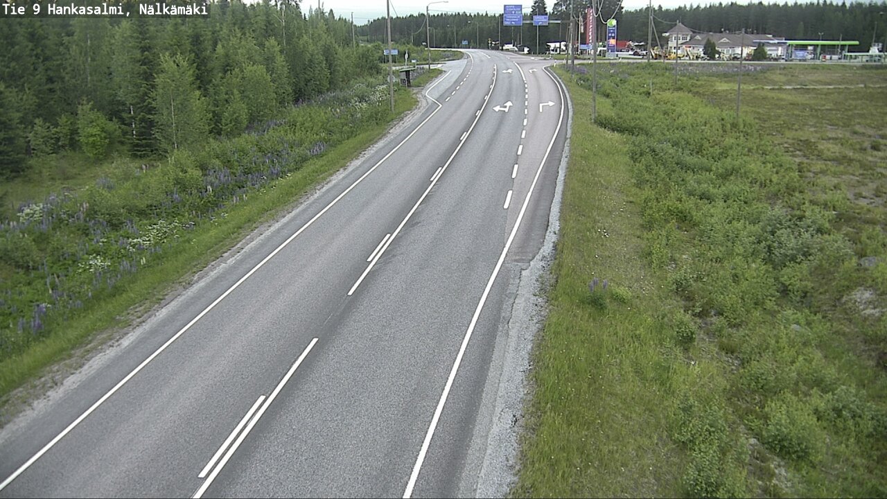 Kelikamerat Kuva Tie 9 Hankasalmi, Nälkämäki, Hankasalmi, Keski-Suomi