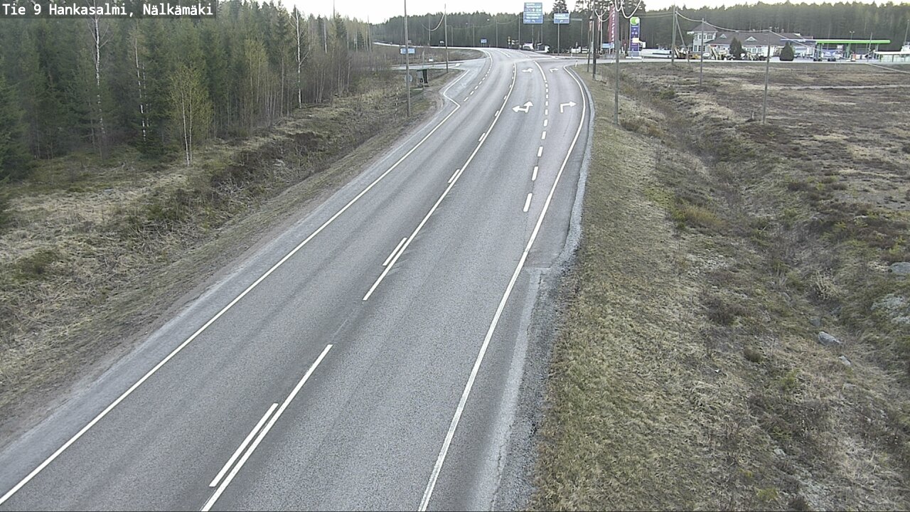Kelikamerat Kuva Tie 9 Hankasalmi, Nälkämäki, Hankasalmi, Keski-Suomi