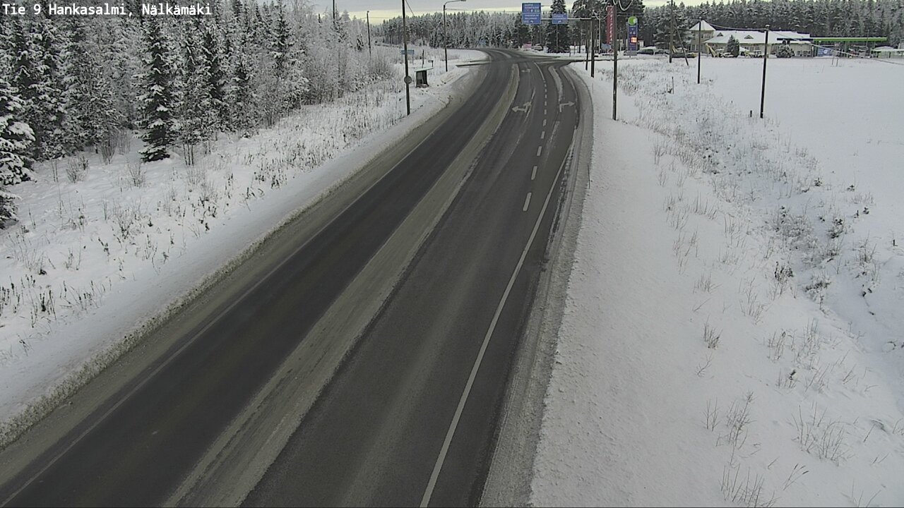 Weather Camera Image Road 9 Hankasalmi, Nälkämäki, Hankasalmi, Keski-Suomi