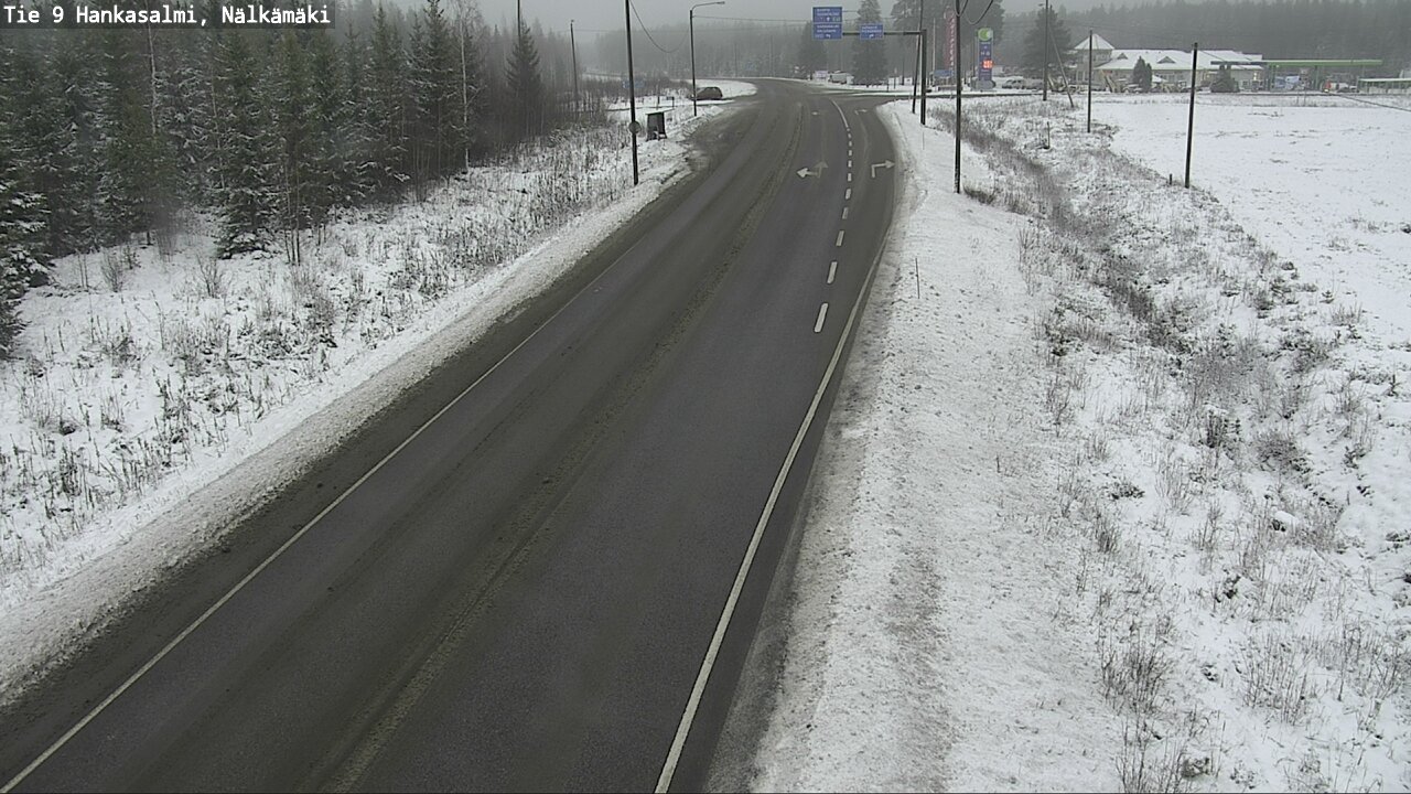 Kelikamerat Kuva Tie 9 Hankasalmi, Nälkämäki, Hankasalmi, Keski-Suomi