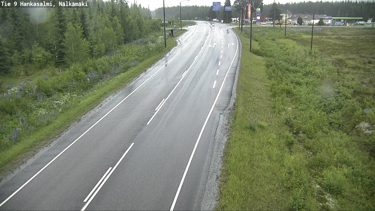 Kelikamerat Kuva Tie 9 Hankasalmi, Nälkämäki, Hankasalmi, Keski-Suomi