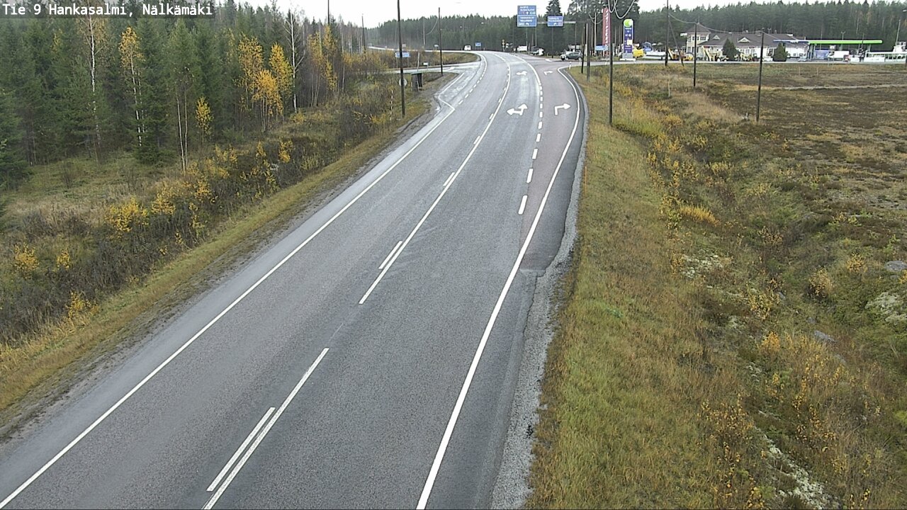 Kelikamerat Kuva Tie 9 Hankasalmi, Nälkämäki, Hankasalmi, Keski-Suomi