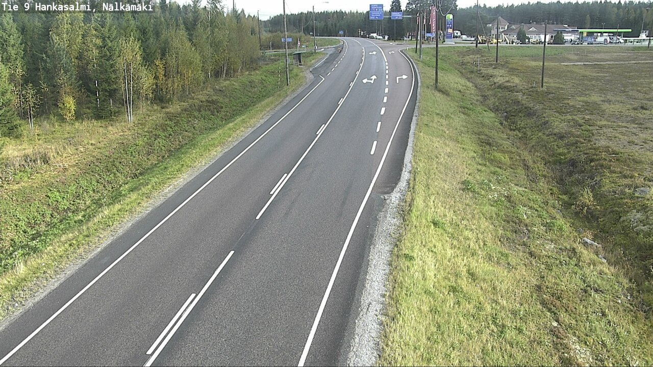 Kelikamerat Kuva Tie 9 Hankasalmi, Nälkämäki, Hankasalmi, Keski-Suomi