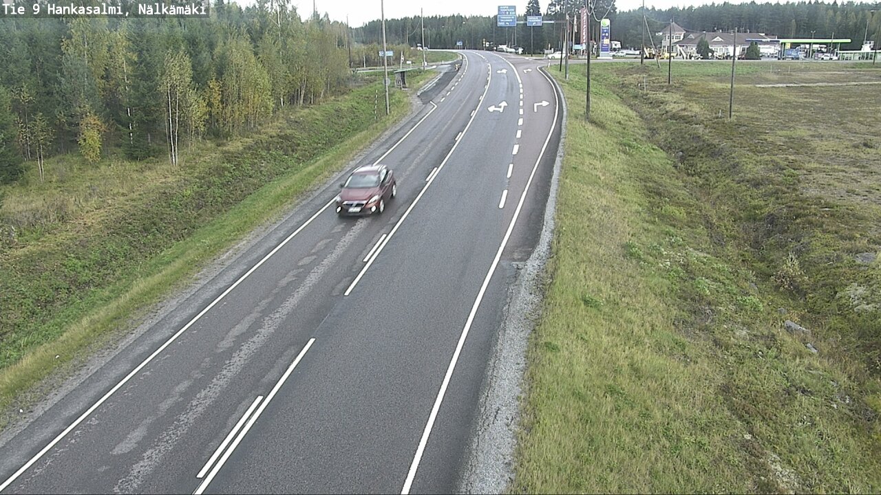 Kelikamerat Kuva Tie 9 Hankasalmi, Nälkämäki, Hankasalmi, Keski-Suomi