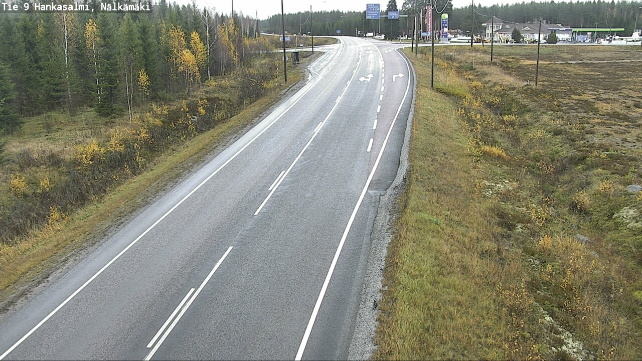 Kelikamerat Kuva Tie 9 Hankasalmi, Nälkämäki, Hankasalmi, Keski-Suomi