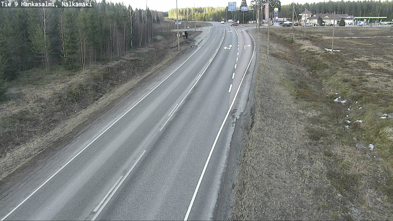 Kelikamerat Kuva Tie 9 Hankasalmi, Nälkämäki, Hankasalmi, Keski-Suomi