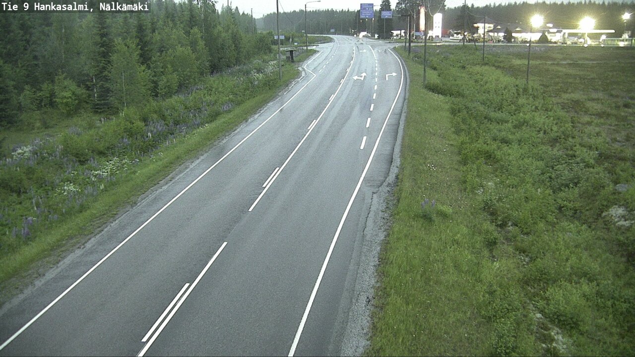 Kelikamerat Kuva Tie 9 Hankasalmi, Nälkämäki, Hankasalmi, Keski-Suomi