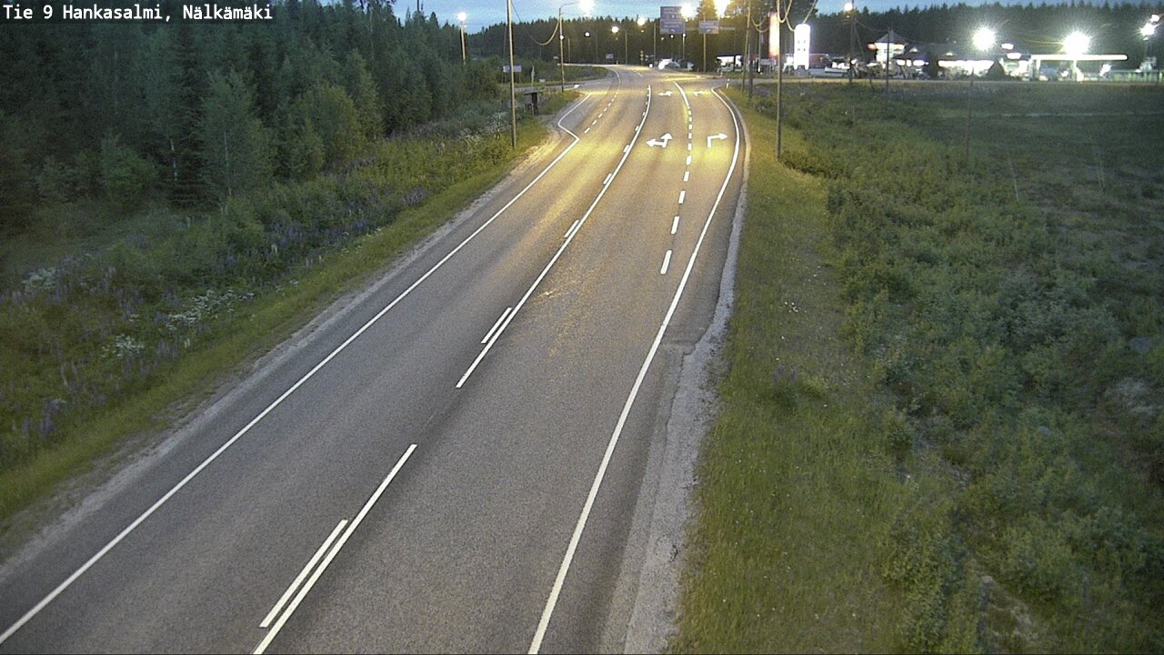 Kelikamerat Kuva Tie 9 Hankasalmi, Nälkämäki, Hankasalmi, Keski-Suomi