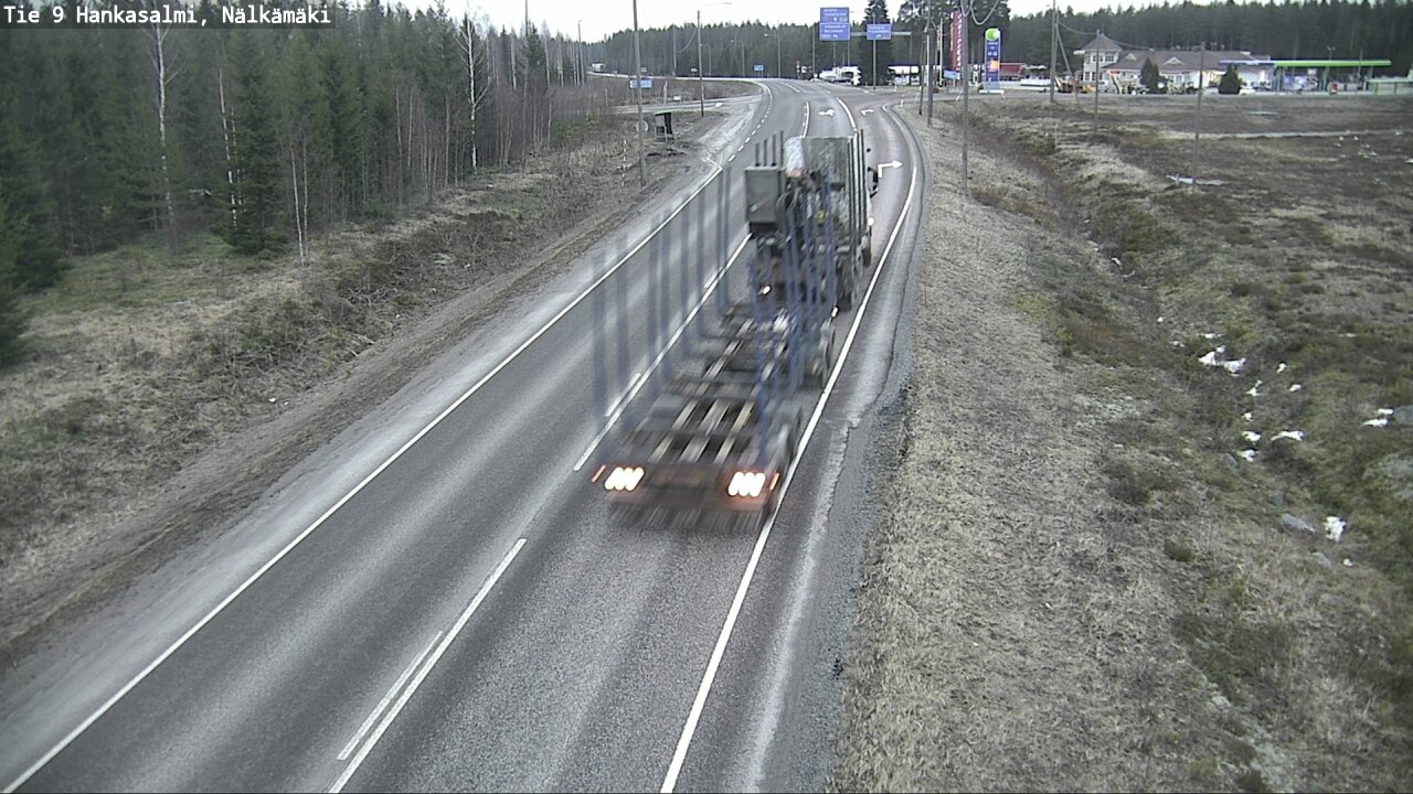 Kelikamerat Kuva Tie 9 Hankasalmi, Nälkämäki, Hankasalmi, Keski-Suomi