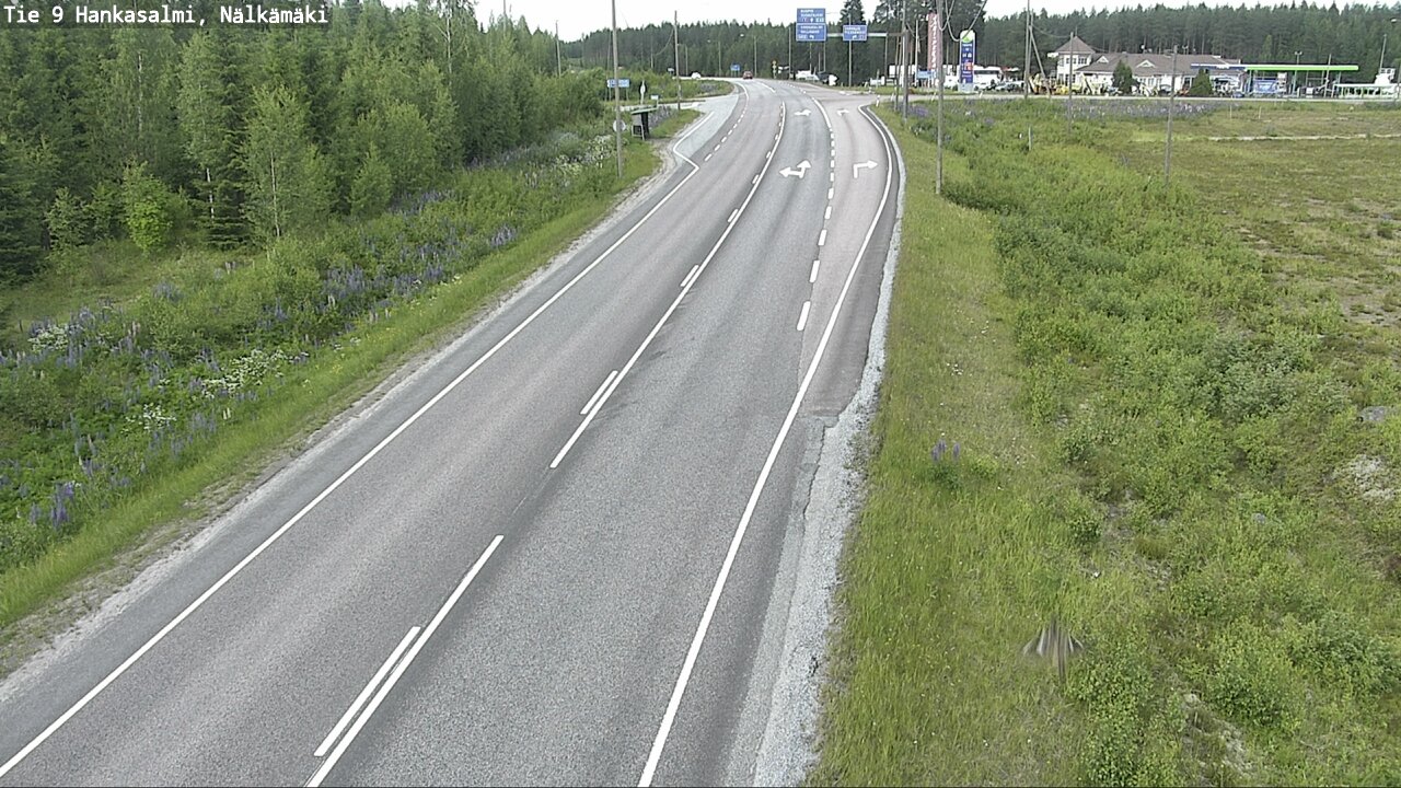 Kelikamerat Kuva Tie 9 Hankasalmi, Nälkämäki, Hankasalmi, Keski-Suomi