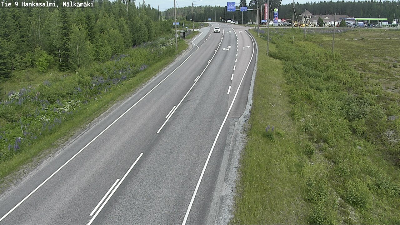 Kelikamerat Kuva Tie 9 Hankasalmi, Nälkämäki, Hankasalmi, Keski-Suomi