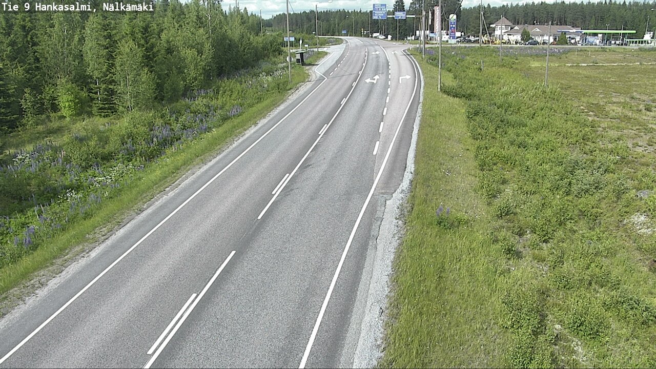 Kelikamerat Kuva Tie 9 Hankasalmi, Nälkämäki, Hankasalmi, Keski-Suomi