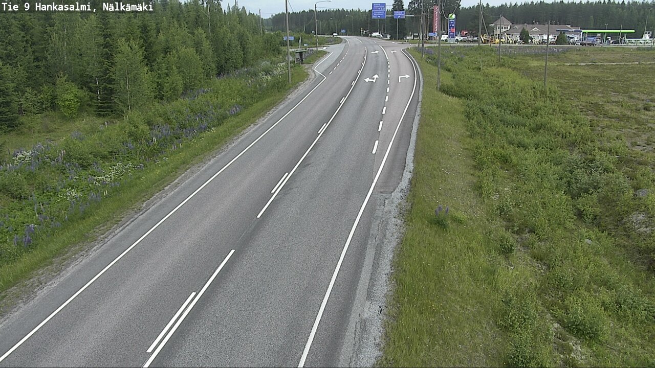 Kelikamerat Kuva Tie 9 Hankasalmi, Nälkämäki, Hankasalmi, Keski-Suomi
