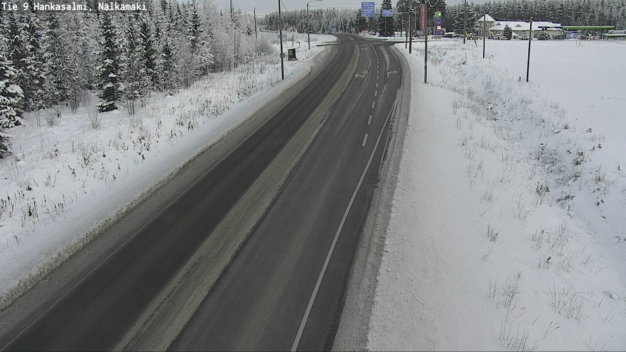 Weather Camera Image Road 9 Hankasalmi, Nälkämäki, Hankasalmi, Keski-Suomi