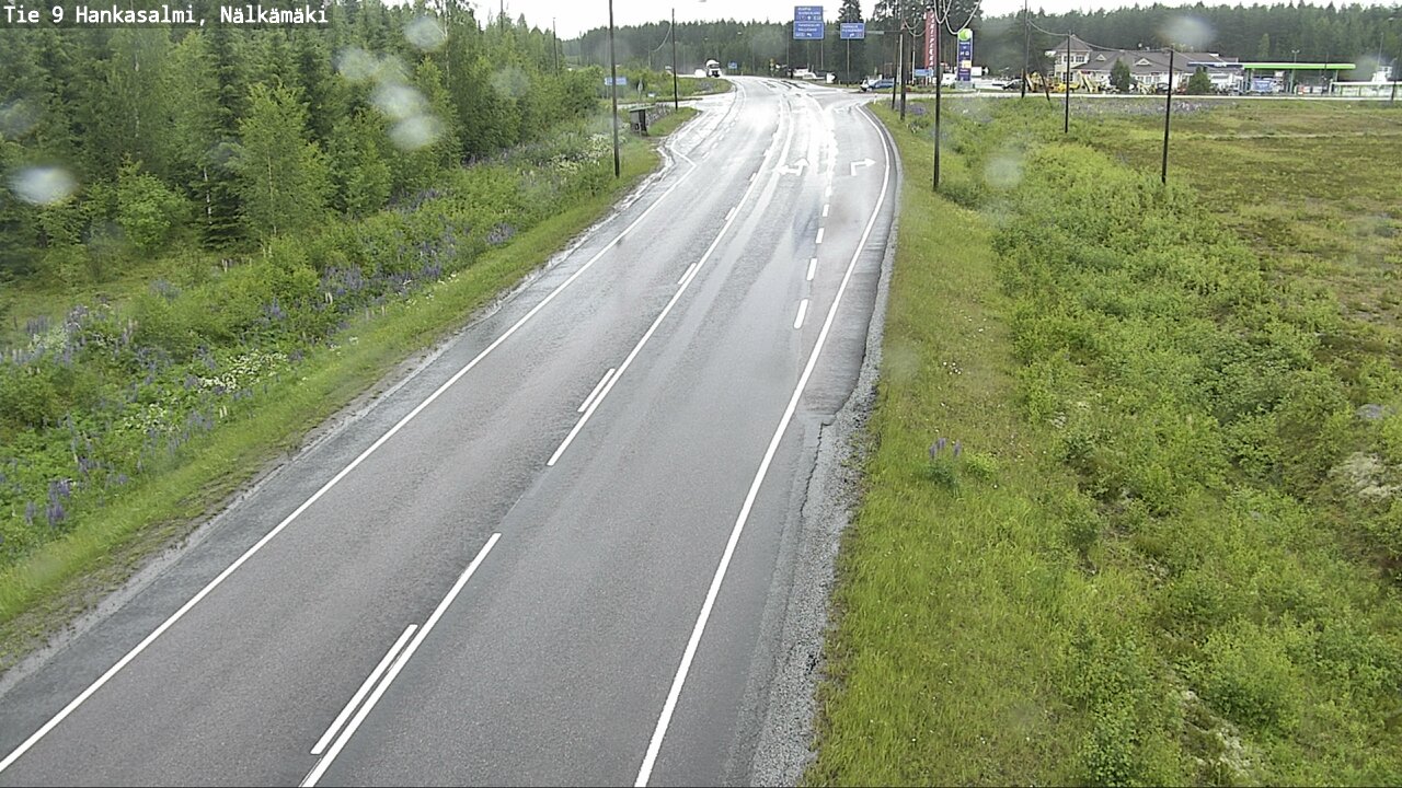 Kelikamerat Kuva Tie 9 Hankasalmi, Nälkämäki, Hankasalmi, Keski-Suomi