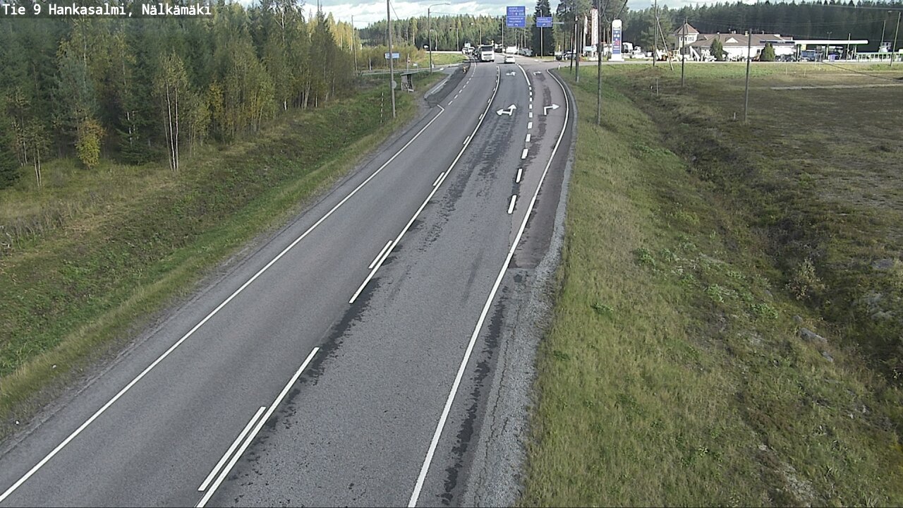 Kelikamerat Kuva Tie 9 Hankasalmi, Nälkämäki, Hankasalmi, Keski-Suomi