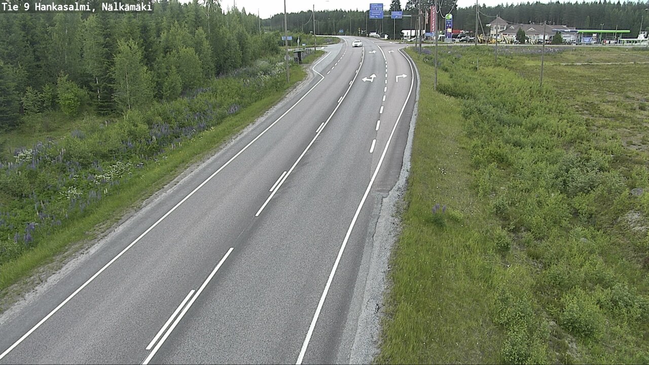 Kelikamerat Kuva Tie 9 Hankasalmi, Nälkämäki, Hankasalmi, Keski-Suomi