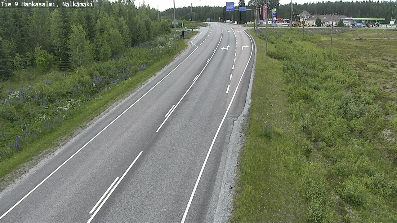 Kelikamerat Kuva Tie 9 Hankasalmi, Nälkämäki, Hankasalmi, Keski-Suomi