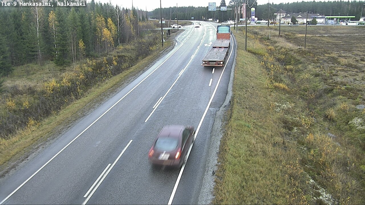 Kelikamerat Kuva Tie 9 Hankasalmi, Nälkämäki, Hankasalmi, Keski-Suomi