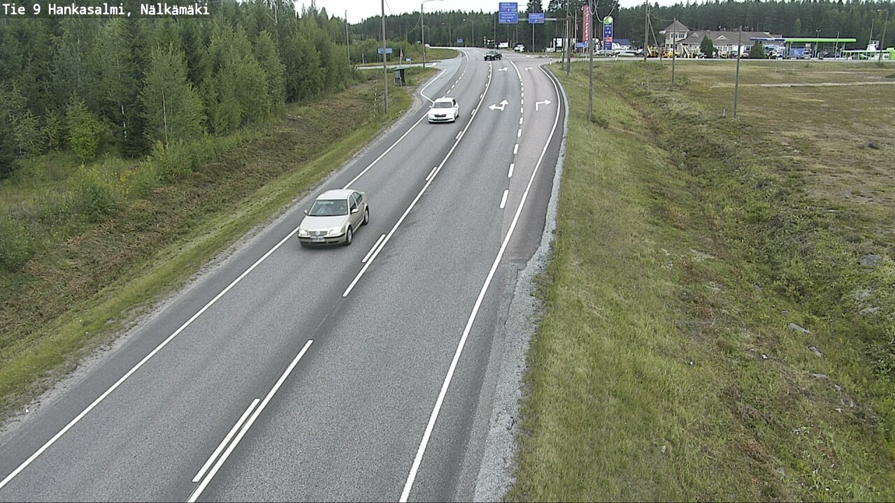 Weather Camera Image Road 9 Hankasalmi, Nälkämäki, Hankasalmi, Keski-Suomi